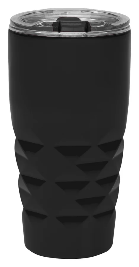 Black Mahala tumbler with sliding lid